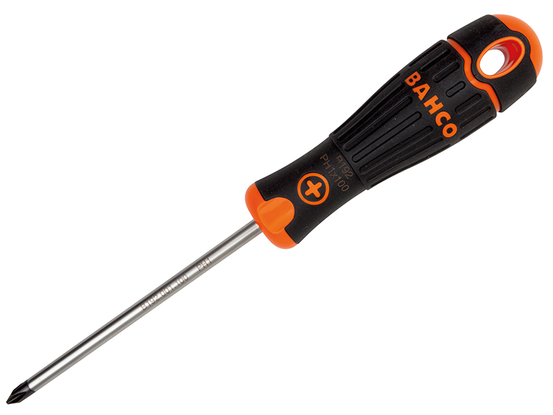 BAH192000075 - BAHCOFIT Screwdriver Phillips Tip PH0 x 75mm