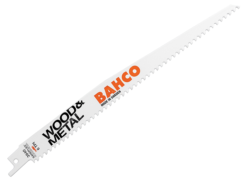 BAH39402286W - Wood & Metal Bi-Metal Reciprocating Blade 228mm 6 TPI (Pack 5)