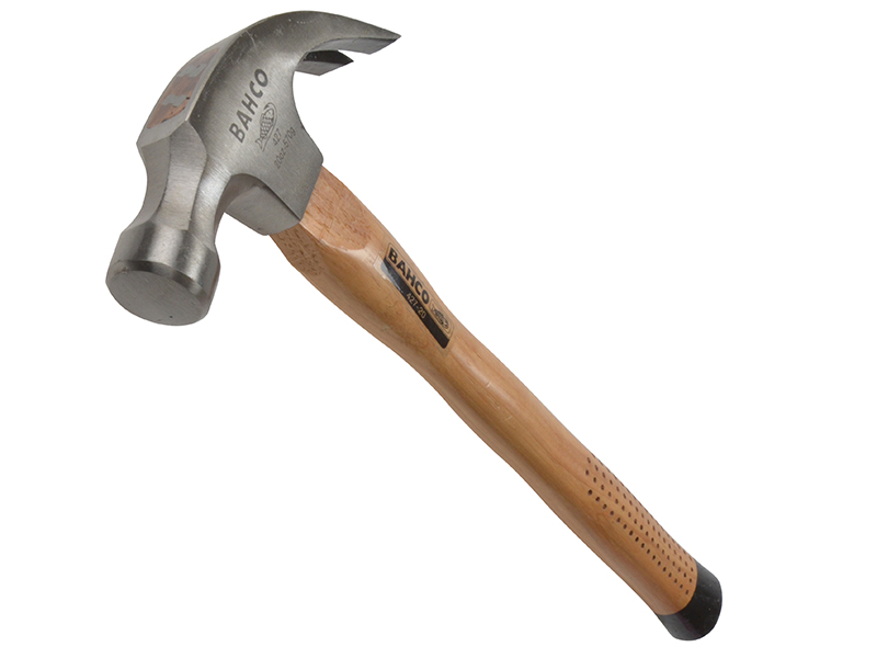 BAH42720 - Claw Hammer Hickory Shaft 570g (20oz)