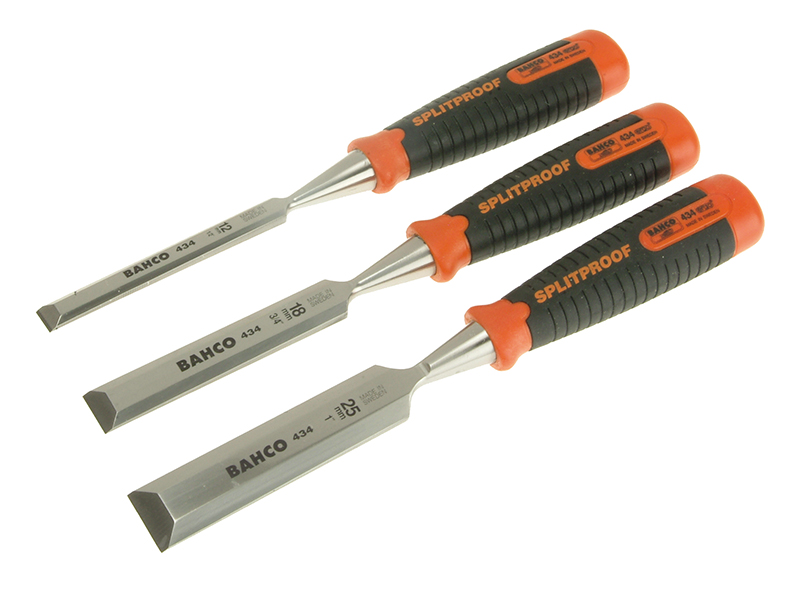 434 Bevel Edge Chisel Set 3 Piece