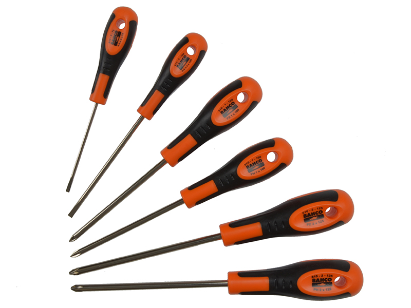 BAH6056 - 600 Series Screwdriver Set 6 Piece SL/PH/PZ