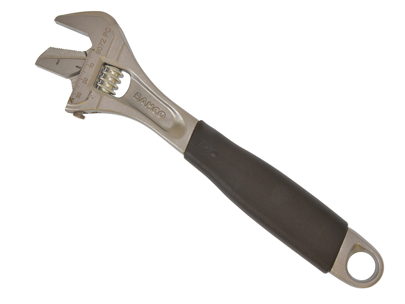BAH9072PC - 9072PC Chrome ERGO Adjustable Wrench Reversible Jaw 250mm (10in)