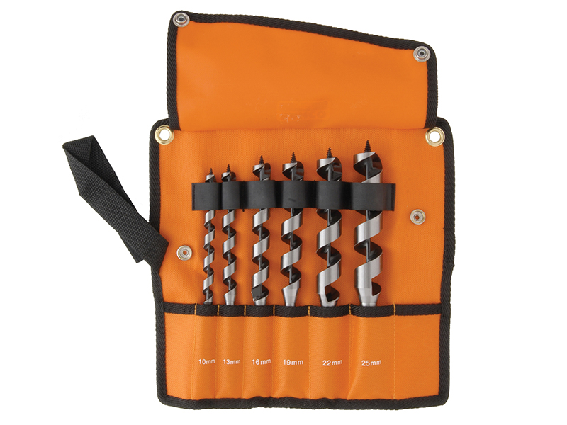 9526 Combination Wood Auger Bit Set 6 Piece 10-25mm