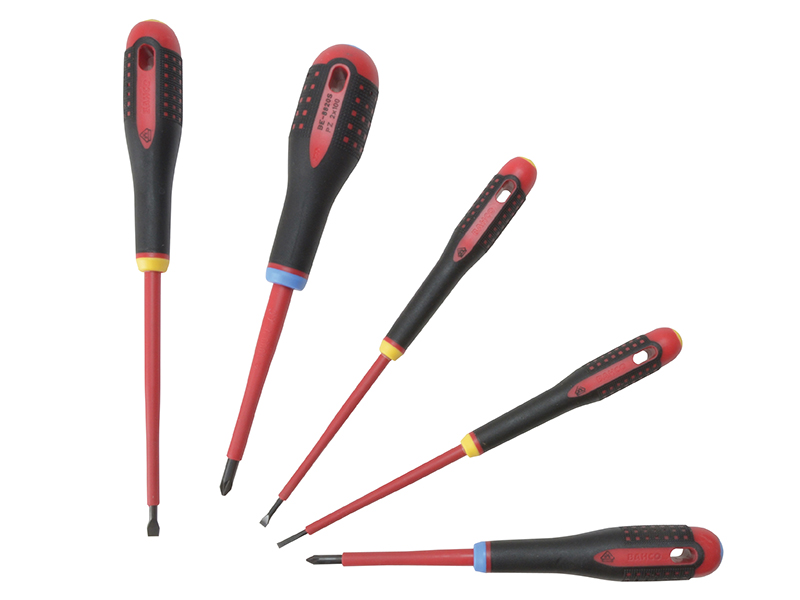 BE-9882S Insulated ERGO Screwdriver Set 5 Piece SL/PH