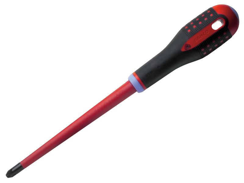 BAHBE8820SL - ERGO Slim VDE Insulated Pozidriv Screwdriver PZ2 x 80mm