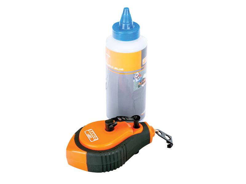 Blue Chalk Chalk Line & Line Level Set