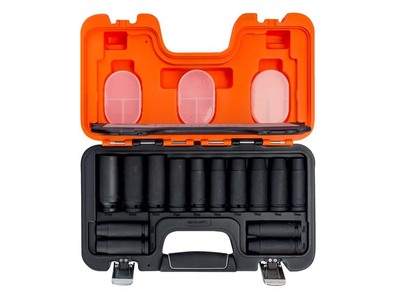 DD/S14 Deep Impact Socket 14 Piece Set 1/2in Square Drive