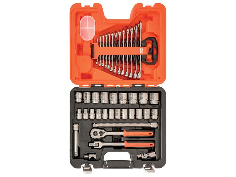 S400 Socket & Spanner Set of 40 Metric 1/2in Drive