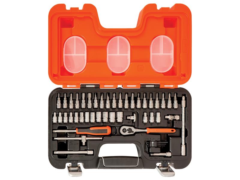 S460 Socket Set of 46 Metric 1/4in Drive