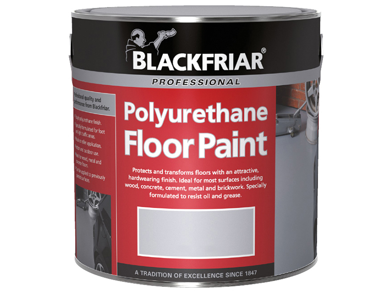 BKFPFPTR500 - Professional Polyurethane Floor Paint Tile Red 500ml
