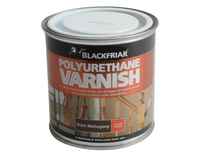 BKFPVGDM250 - Polyurethane Varnish P65 Dark Mahogany Gloss 250ml