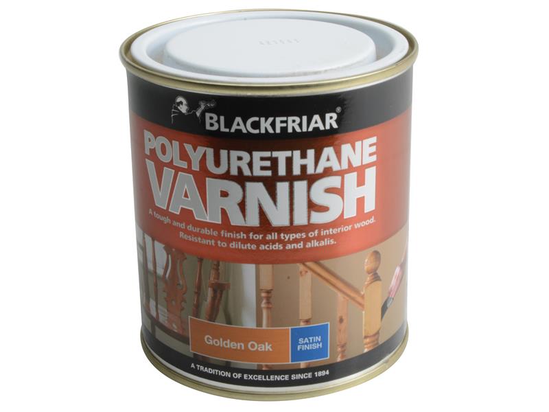 BKFPVSGO500 - Polyurethane Varnish Satin Golden Oak 500ml