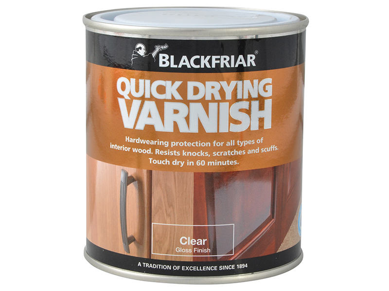 BKFQDDVCG500 - Quick Drying Duratough Interior Varnish Clear Gloss 500ml