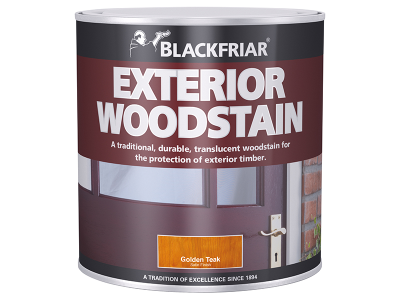 BKFTEWSGT500 - Traditional Exterior Woodstain Golden Teak 500ml