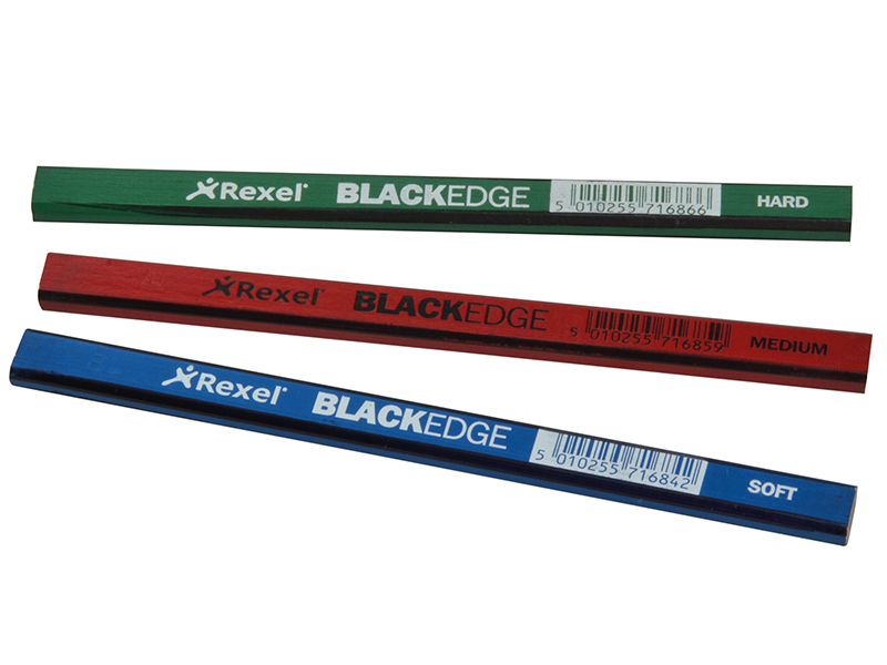 BLAA - Carpenter's Pencils - Assorted (Card 12)