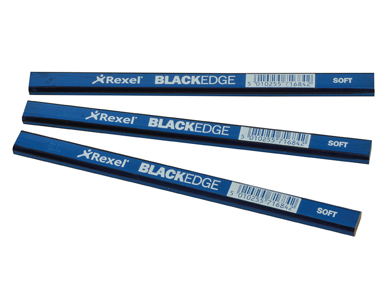 BLAB - Carpenter's Pencils - Blue / Soft (Card 12)