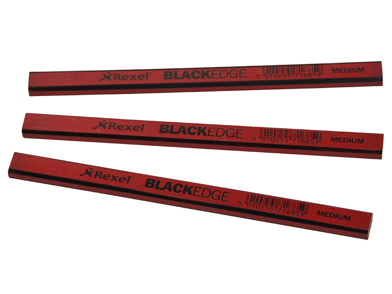 BLAR - Carpenter's Pencils - Red / Medium (Card 12)