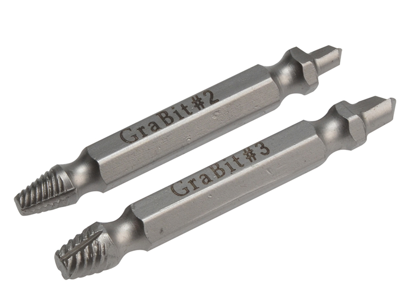 Grabit Screw & Bolt Remover Set 2 Piece