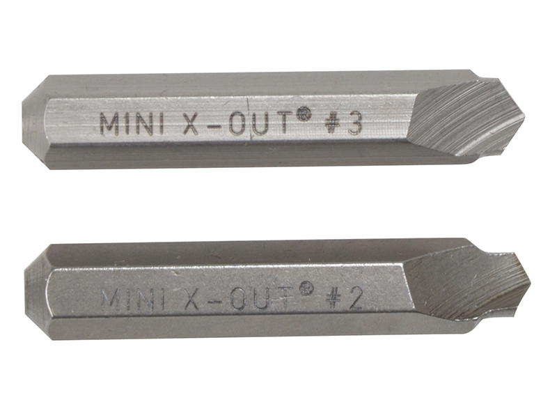 Mini X-Out Screw Extractors Wood Screw Sizes No.6-10
