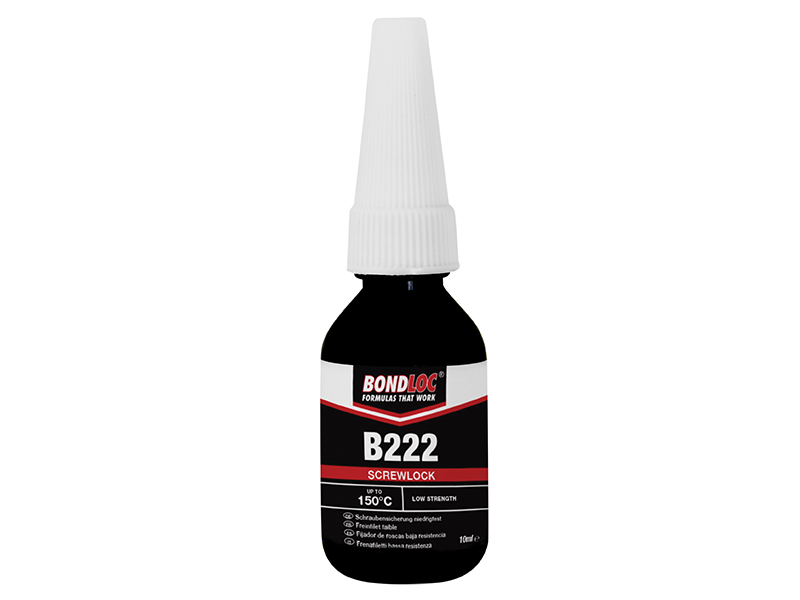 BONB22210 - B222 Screwlock Low Strength Threadlocker 10ml