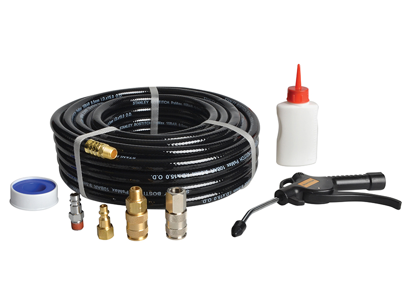 BOSCPACK15 - CPACK15 15m Hose with Connectors & Oil