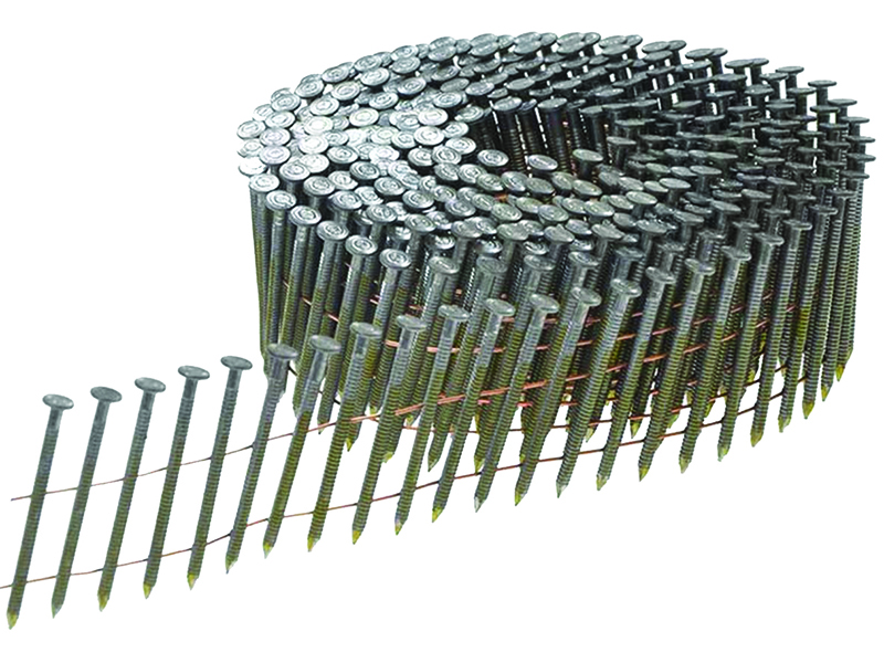 Galvanised Ring Shank Coil Nails 2.1 x 40mm (Pack 24500)