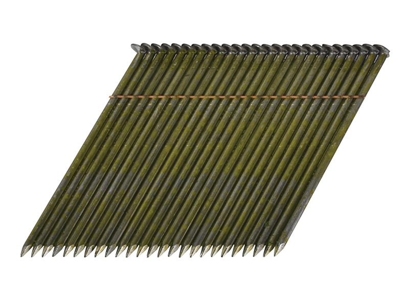 BOSS28075 - 28° Bright Smooth Shank Stick Nails 2.8 x 75mm (Pack 2000)