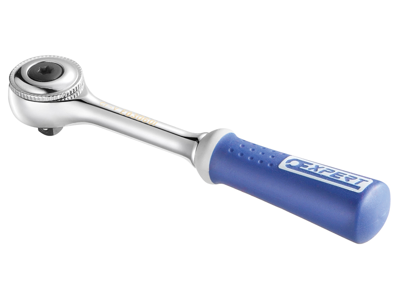BRIE030601B - Round Head Ratchet 1/4in Drive