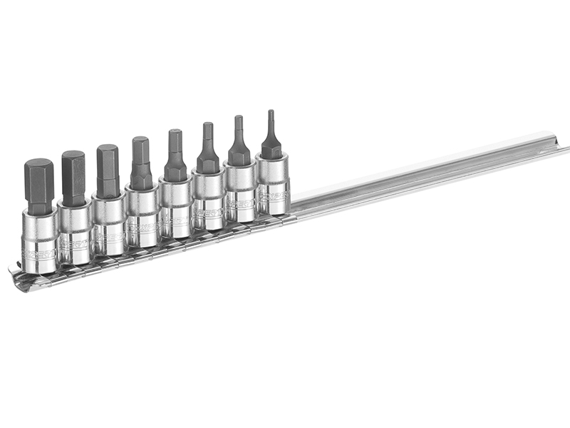 BRIE030704B - Socket Set of 8 Hex Bit 1/4in Drive