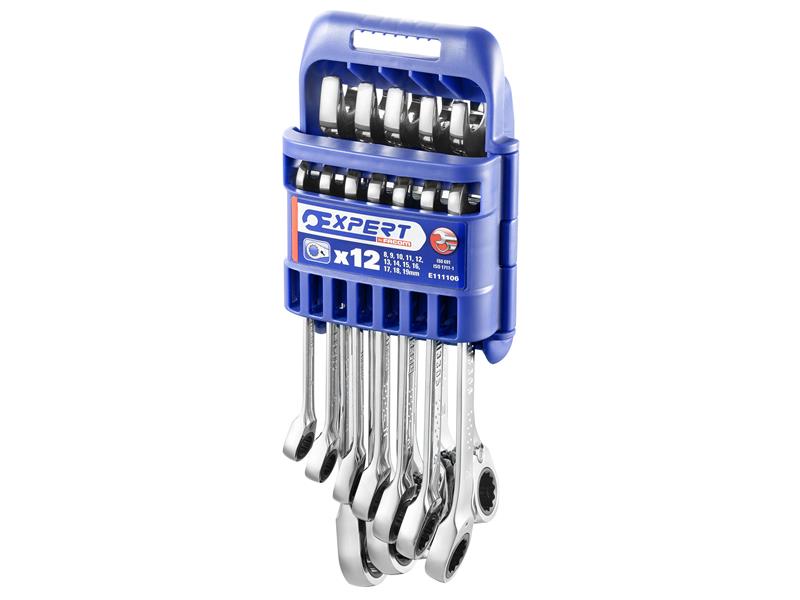 Ratchet Combination Spanner Set 12 Piece