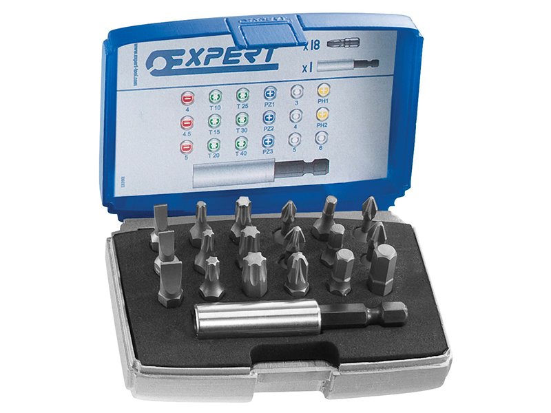 E113901 1/4in Bit Set 19 Piece