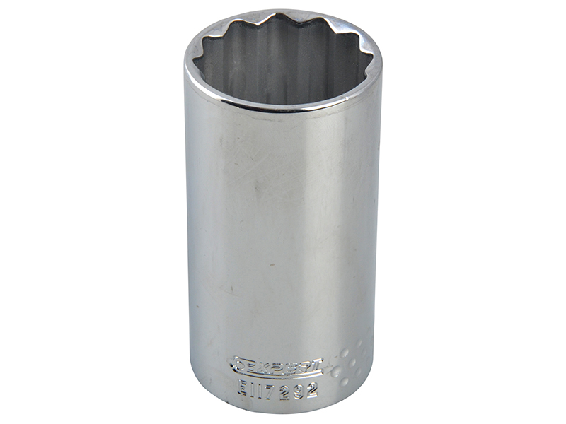 BRIE117283B - Bi-Hexagon Deep Socket 1/2in Drive 17mm