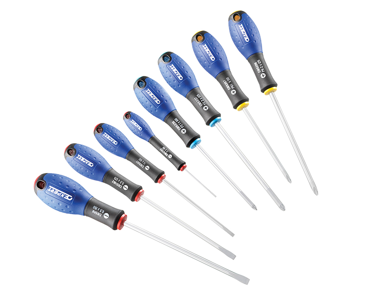 Screwdriver Set 8 Piece SL/PH/PZ