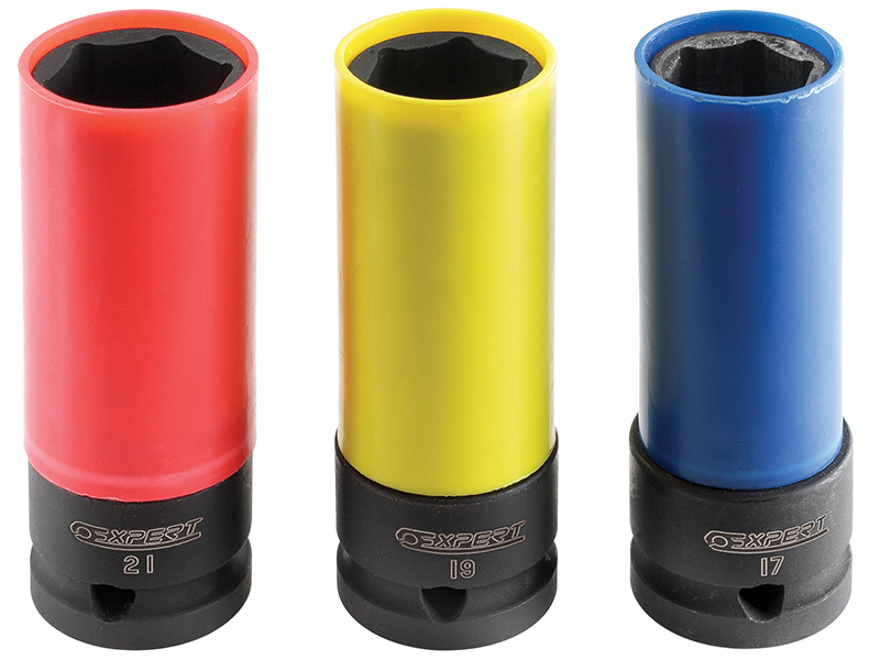 Deep Impact Socket 1/2in Drive Set of 3