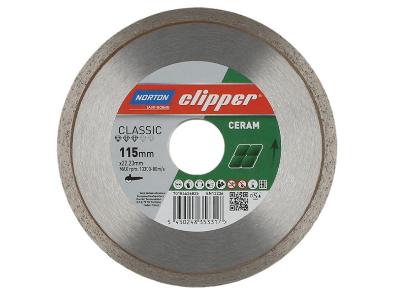 CLI626825 - Classic Ceramic Diamond Blade 115 x 22.23mm