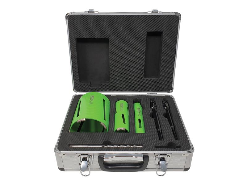 DCDKIT7 Diamond Dry Core Drill Bit Set 7 Piece