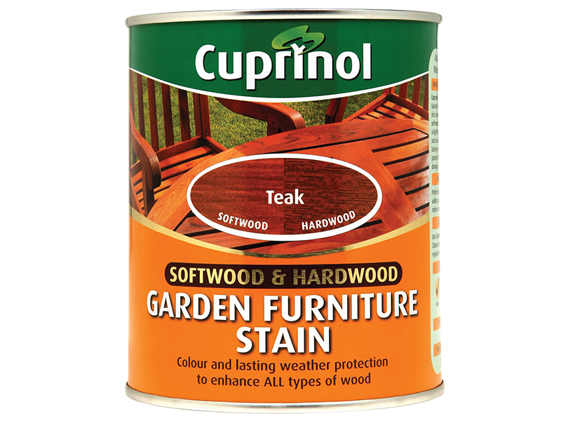 CUPGFST750 - Softwood & Hardwood Garden Furniture Stain Teak 750ml