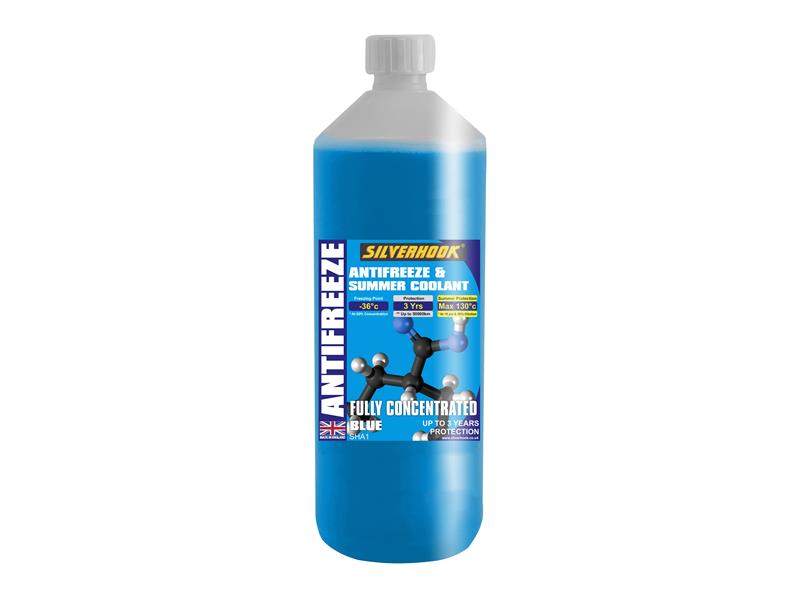 Concentrated Coolant & Antifreeze - Blue 1 litre