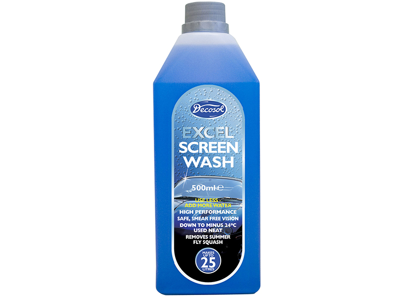 DECAD25 - Excel Screenwash 500ml