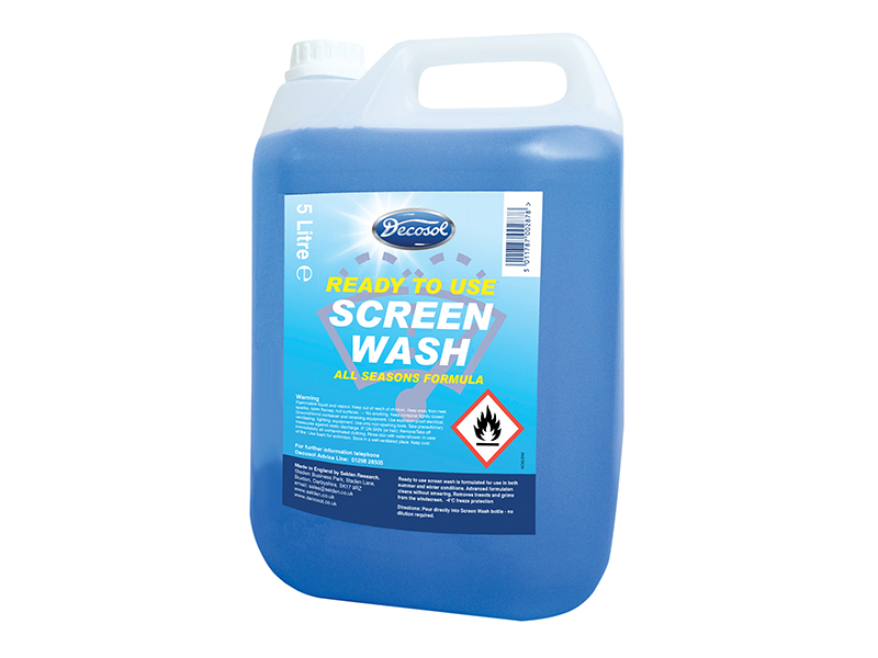 DECAD6LRM - Ready Mixed Screenwash All Seasons Formula 5 litre