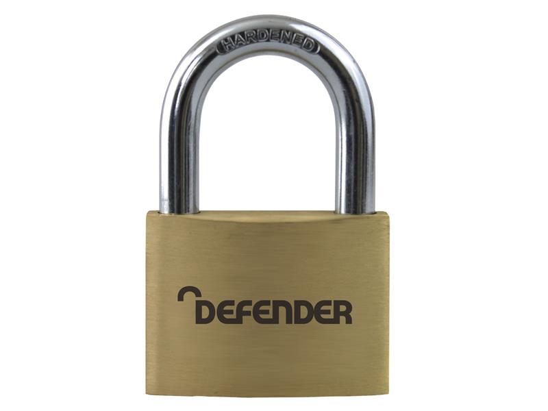 DEFBP5KA - Brass Padlock 50mm Keyed Alike