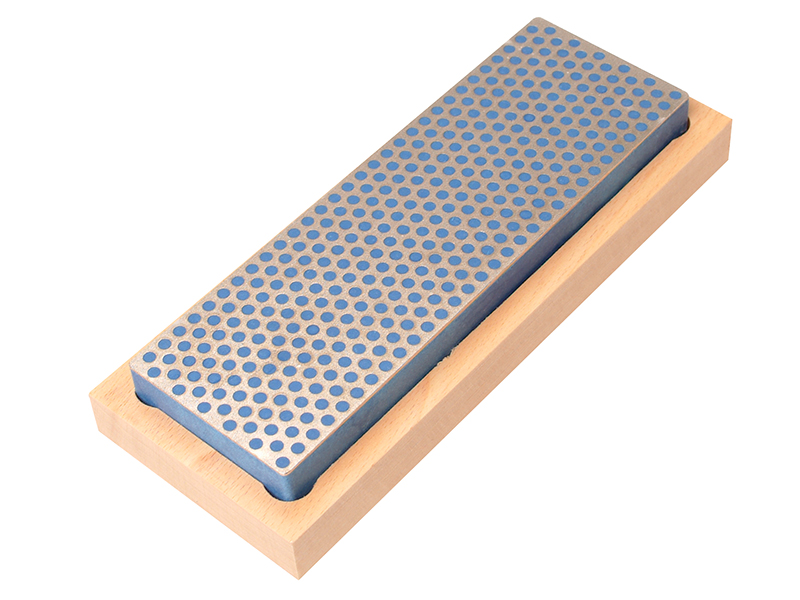 DMTW6C - Diamond Whetstone 150mm Wooden Box Blue 325 Grit Coarse