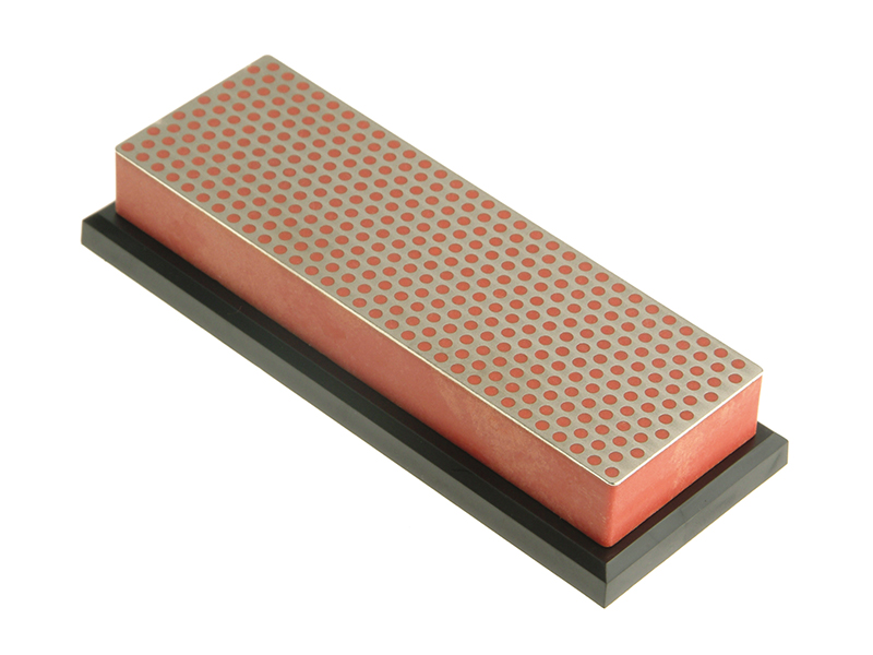 DMTW6FP - Diamond Whetstone 150mm Plastic Case Red 600 Grit Fine