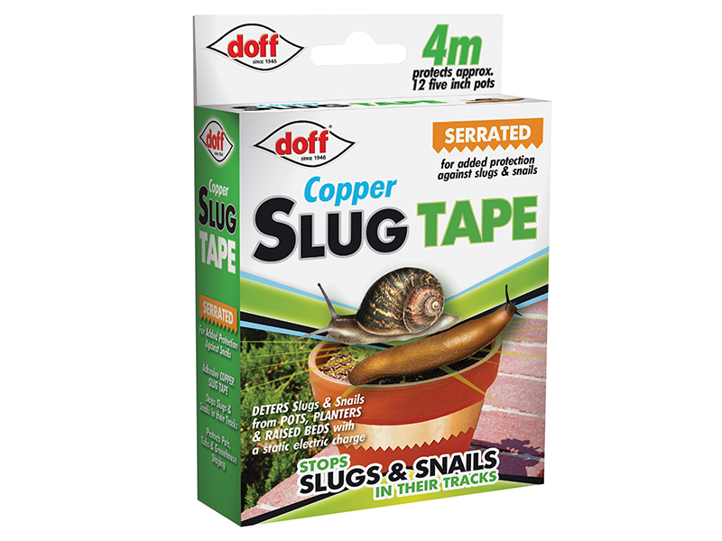 DOFAM004DS - Slug & Snail Adhesive Copper Tape 4m
