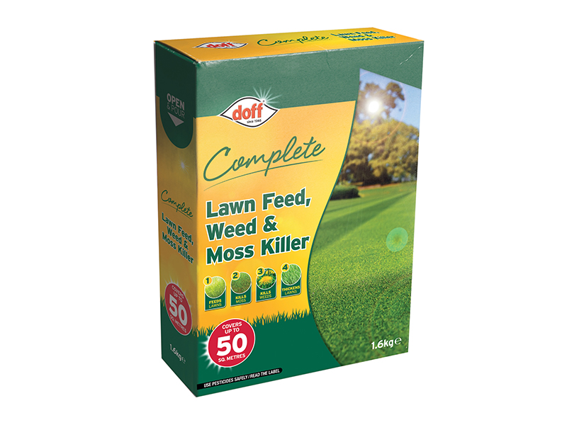 Complete Lawn Feed Weed & Moss Killer 1.6kg