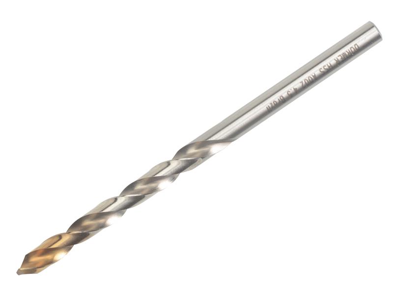 DOR450TIN - A002 HSS-TiN Coated Jobber Drill 4.50mm OL:80mm WL:47mm