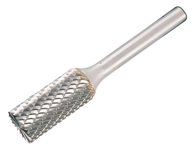 Solid Carbide Bright Rotary Burr - Cylinder with EnDCut 16 x 6mm