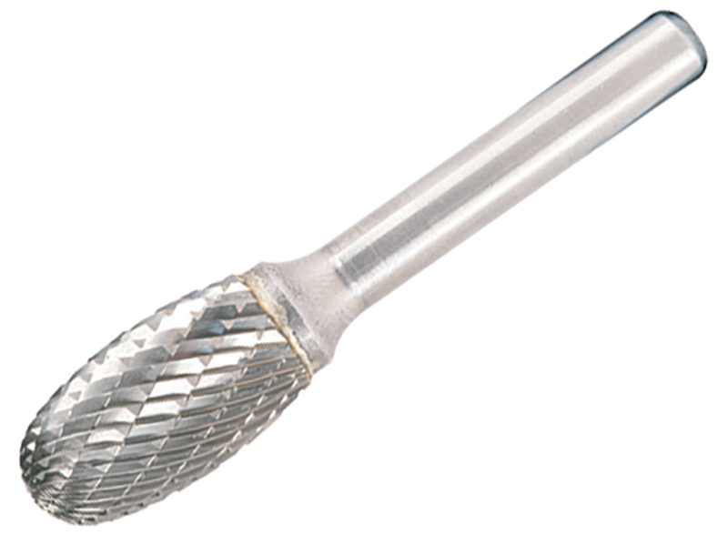 DOR809806 - Solid Carbide Rotary Bright Burr Oval 8 x 6mm
