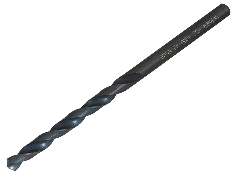DORA100410 - A100 HSS Jobber Drill Bit 4.10mm OL:75mm WL:43mm