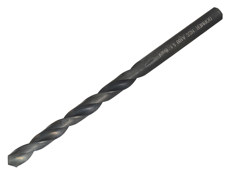 DORA100510 - A100 HSS Jobber Drill Bit 5.10mm OL:86mm WL:52mm
